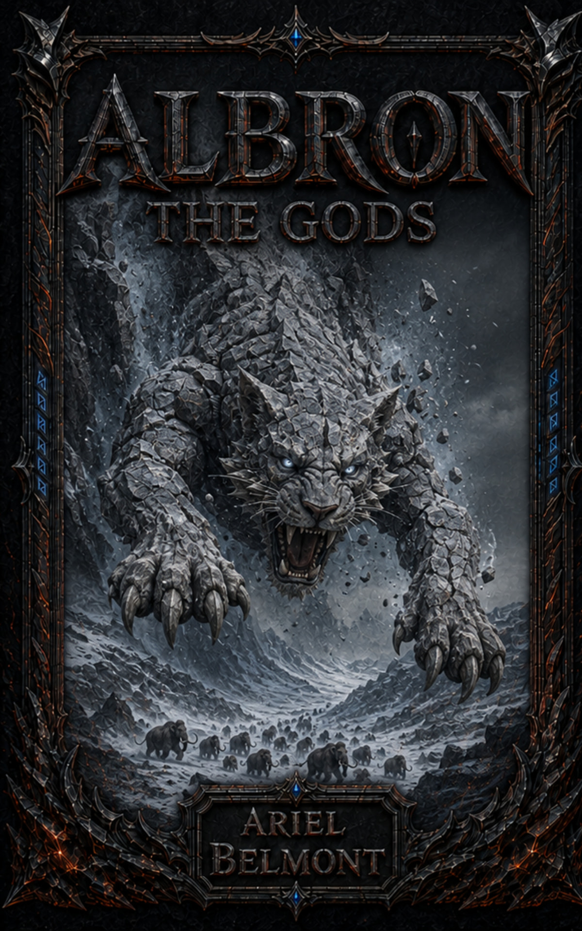 ALBRON The Gods, cover art